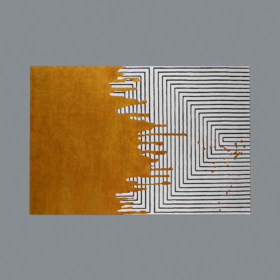 Abstract Geometric Carpet 3D model