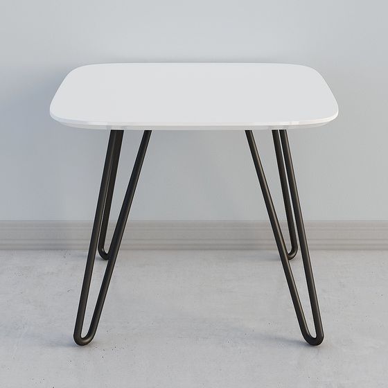 Minimalist Side Table 3D model