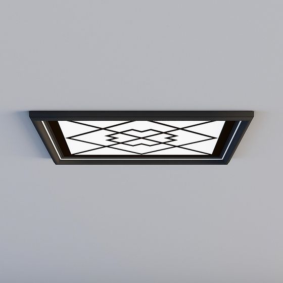 Elegant Ceiling Skylight 3D model