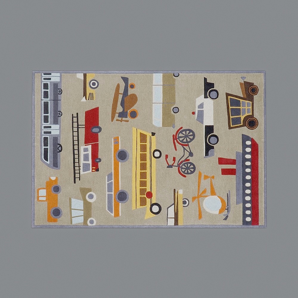 Combinaison de tapis pour enfants de style moderne 373617-2