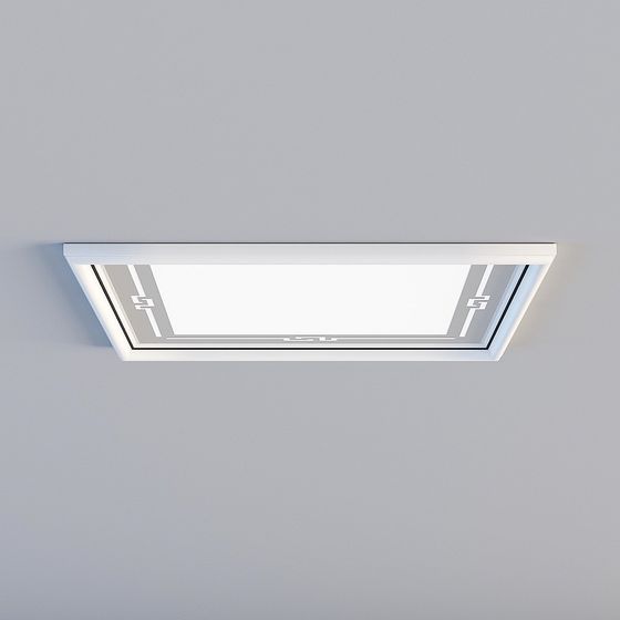 Elegant Ceiling Skylight 3D model for Modern Spaces