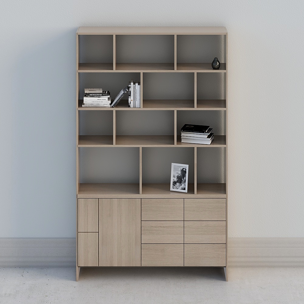 Nordic style tatami (new bed) bedroom cabinet series 2-A-(4)