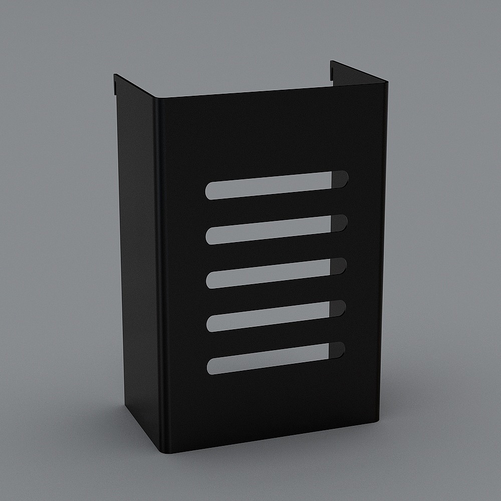 City Window Low Poly 3D model