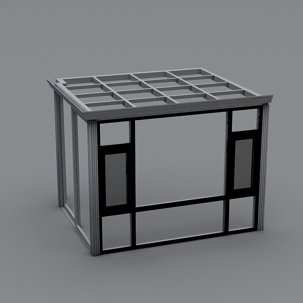 Low Poly Modern Building 3D model