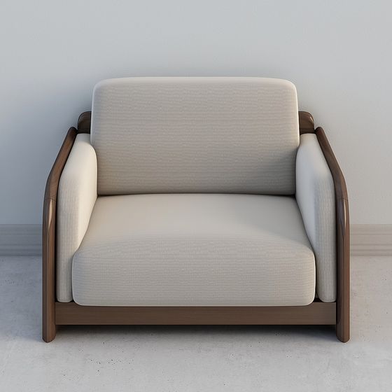 Urban Comfort Sofa 3D model