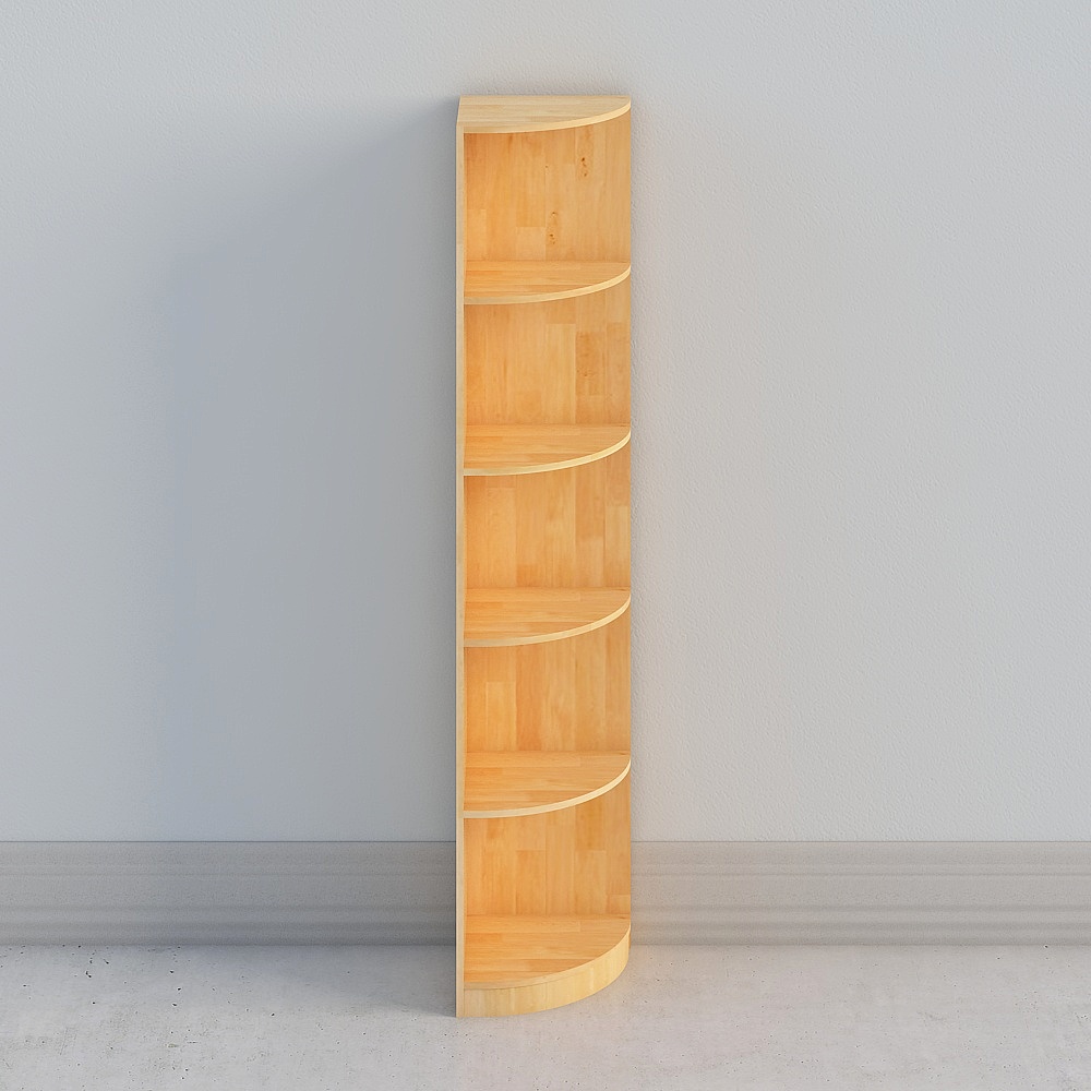 Round-edge bookcase