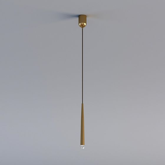 Elegant Modern Chandelier 3D model