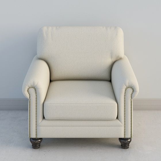 Cozy Corner Chair 3D model