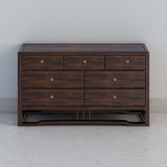 City Light Dresser 3D model for Modern Spaces