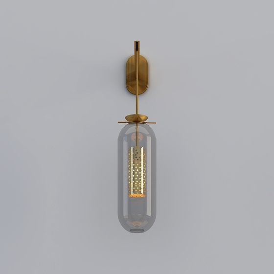 industrielle Wandlampe
