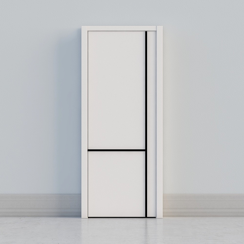 Minimalist Door 3D model