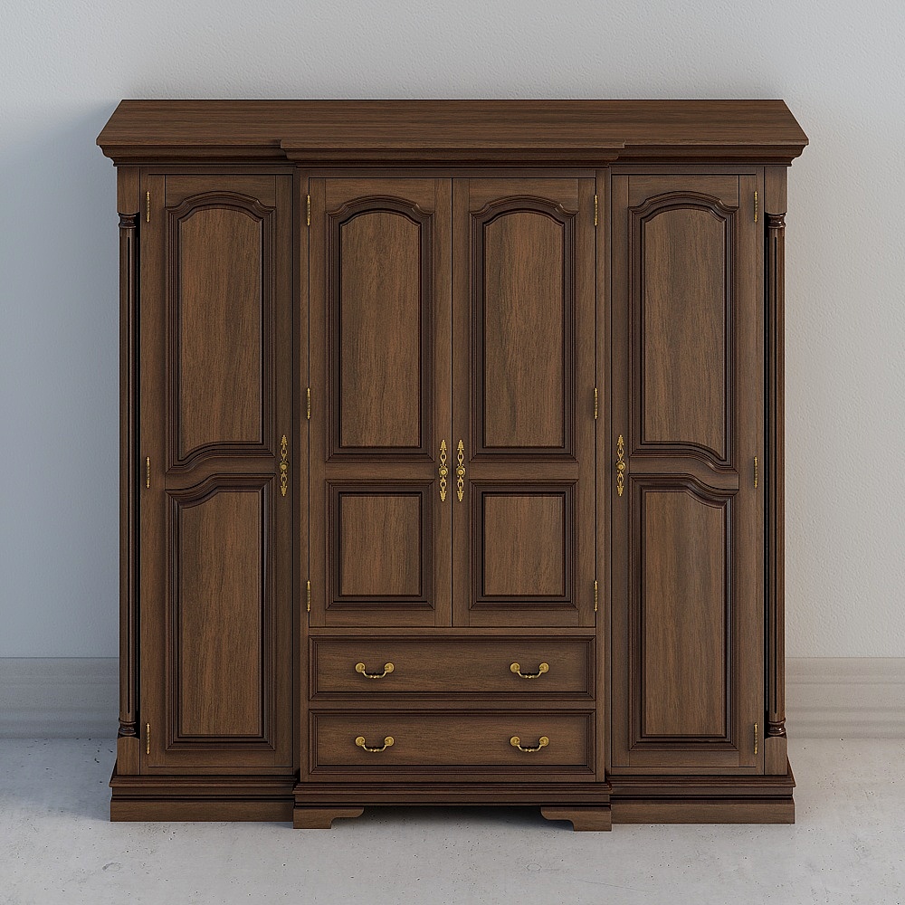 Yang-Four-door wardrobe