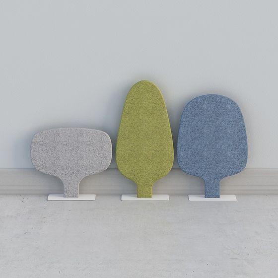 Colorful Wall Art 3D model