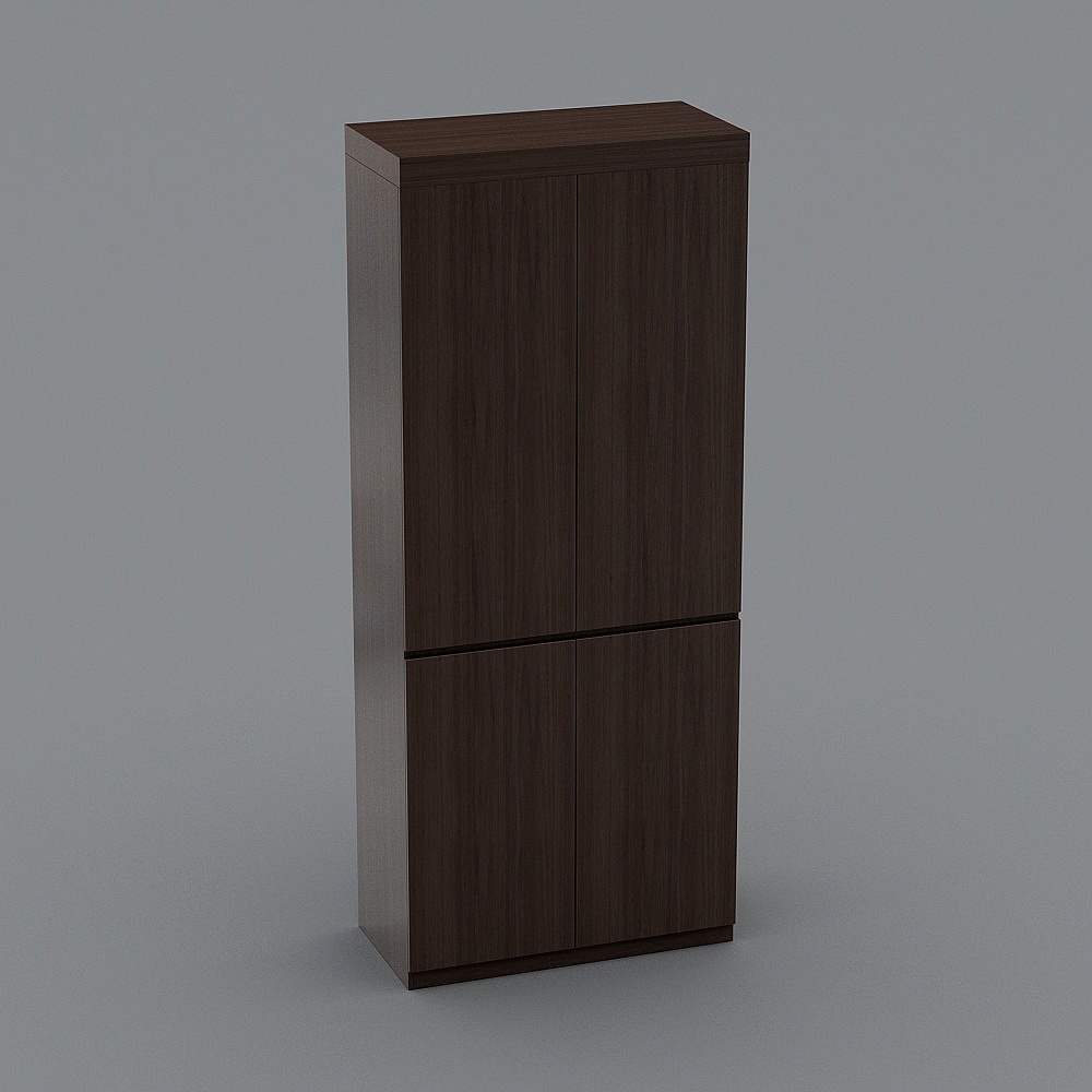 Modern Tall Cabinet 3D model