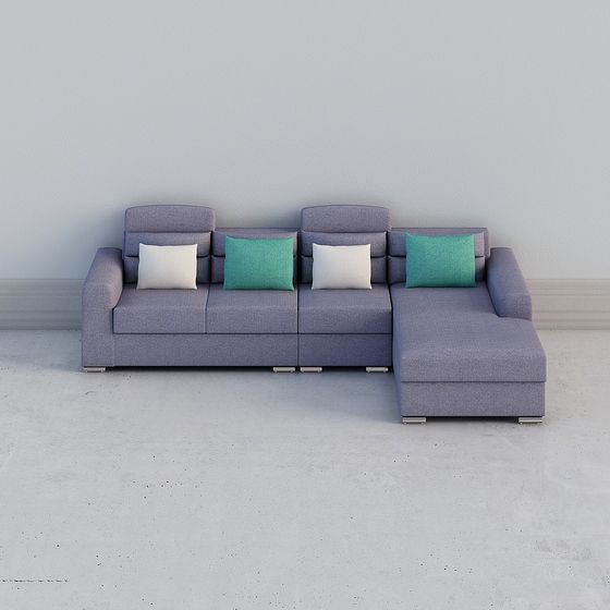 Urban Comfort 3D Model Sofa