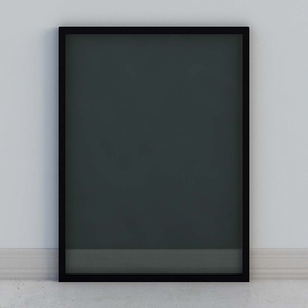 框架玻璃隔斷屏風