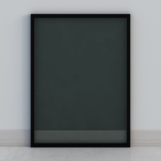 Minimalist Frame 3D model for Contemporary Design