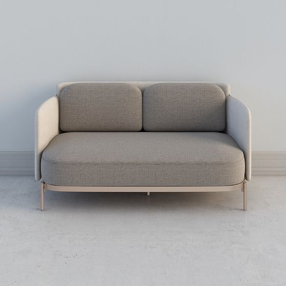 Urban Comfort 3D Model Sofa for Modern Spaces