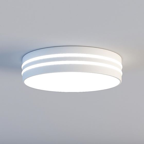 Modern Circular Chandelier 3D model