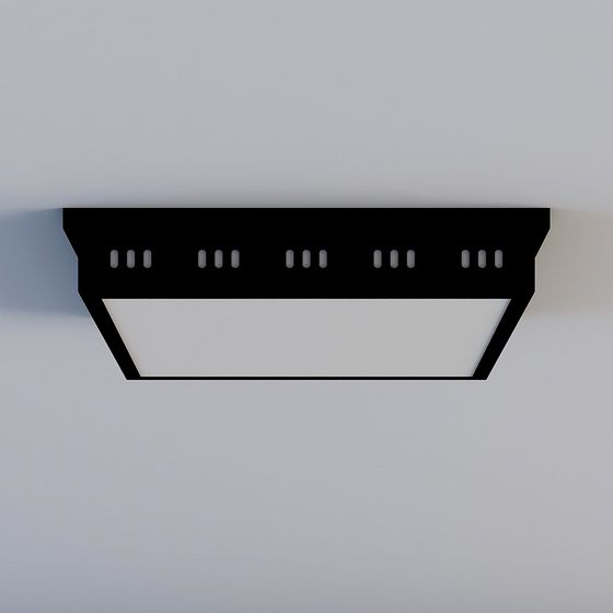 Urban Edge Ceiling Light 3D model