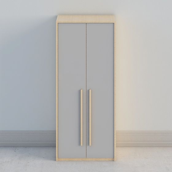 City Door Low-Poly 3D model
