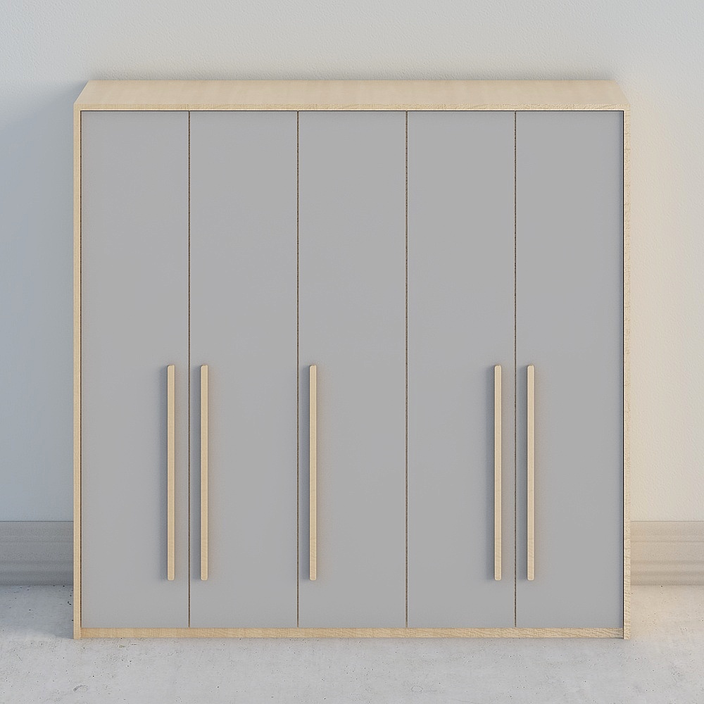 Armoire cinq portes