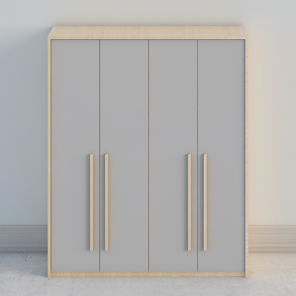 Wardrobe four doors