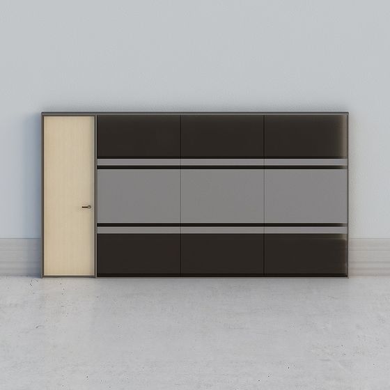 City Gate 3D model - Modern Minimalist Design