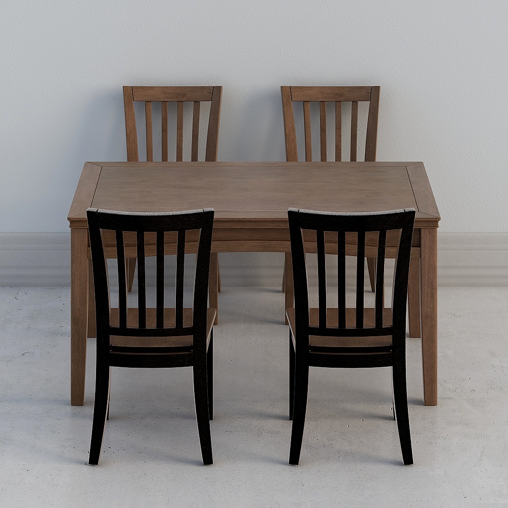 Table: 9201 Chaise de salle à manger: M9202