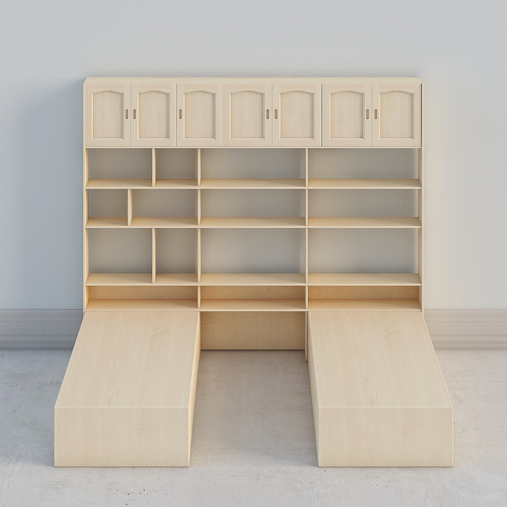 Multi-Functional Storage Cabinet 3D model