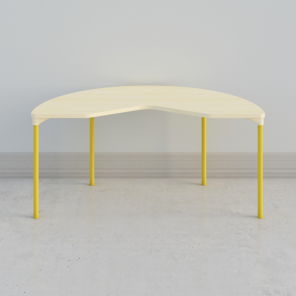 Stylish Arc Table 3D model for Modern Interiors