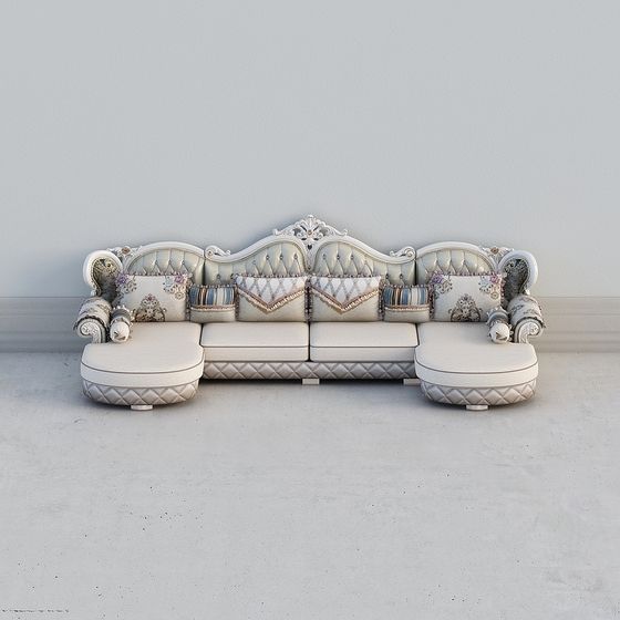 Royal Elegance 3D model Sofa Design