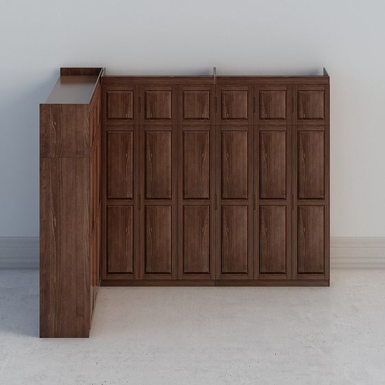 Urban Storage Cabinet 3D model