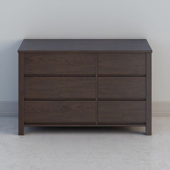 Urban Corner Drawer Cabinet 3D model for Modern Interiors