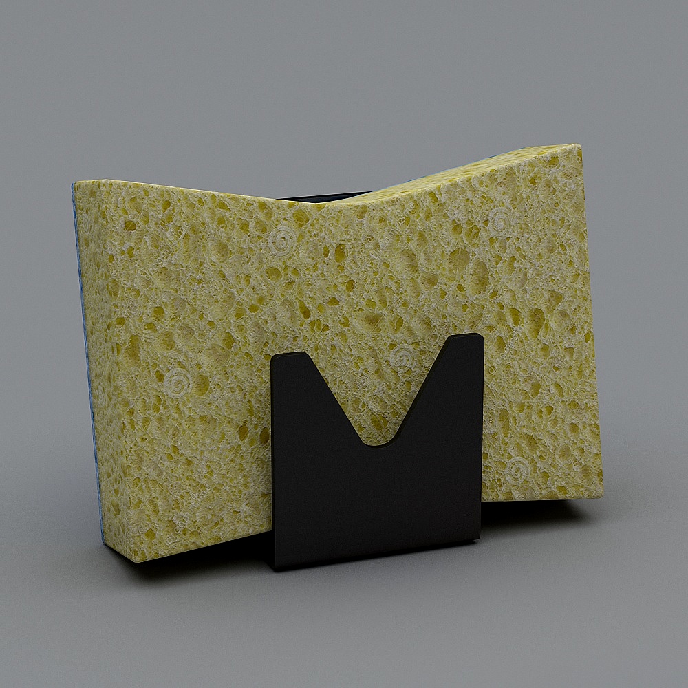 Sponge frame concave - black-m3-2