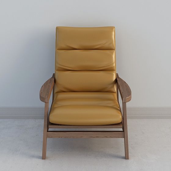 Cozy Lounge Chair 3D model