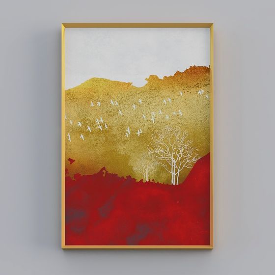 Vibrant Nature Scene 3D Model for Creative Projects