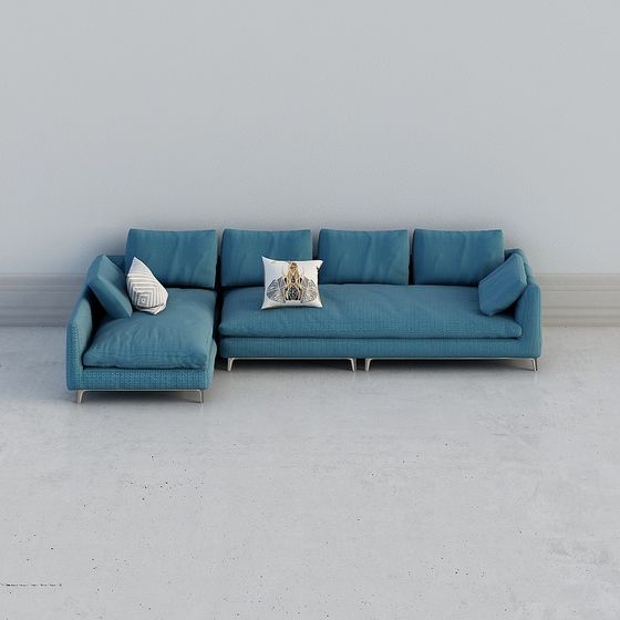 Urban Comfort Sofa 3D model