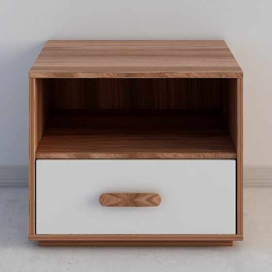Modern Minimalist Nightstand 3D model
