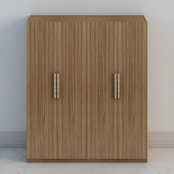 Minimalist Wardrobe 3D model for Contemporary Spaces