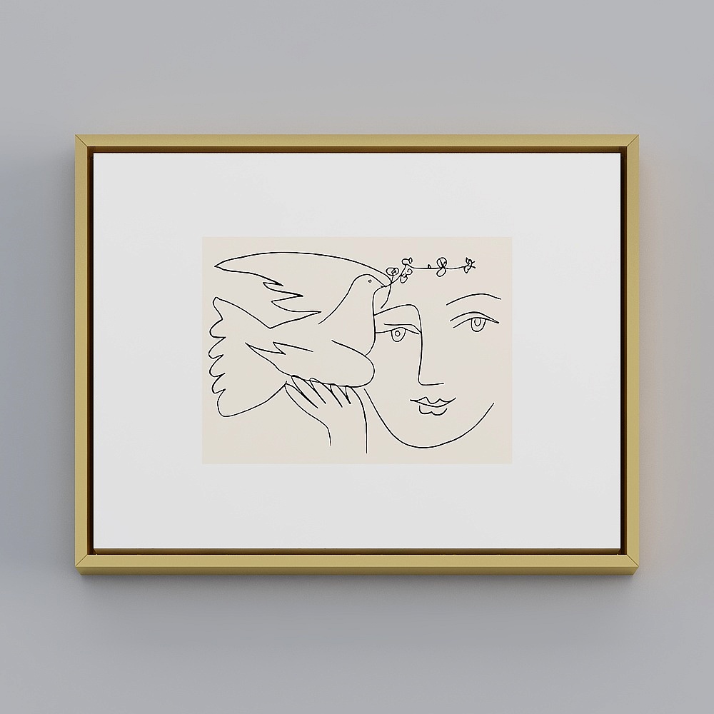 Peace Wing 3D Model for Designers and Developers