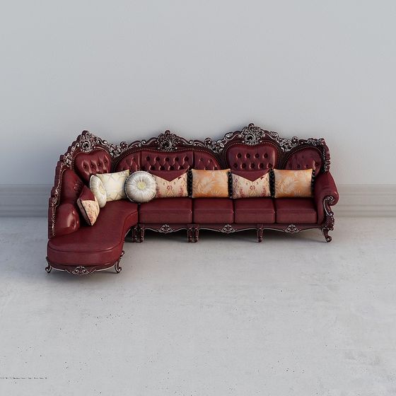 Royal Corner Sofa 3D model
