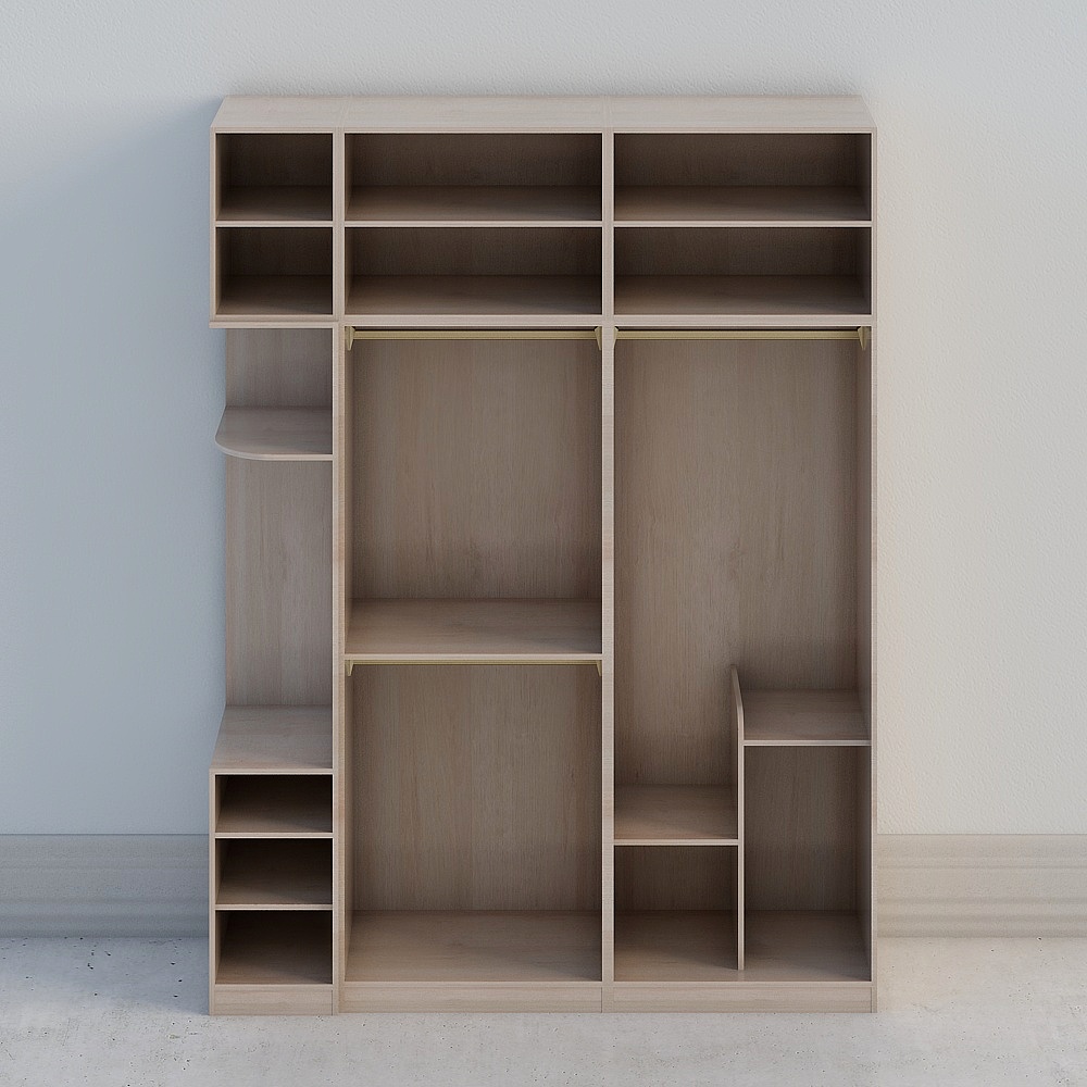 Stylish Urban Closet 3D model