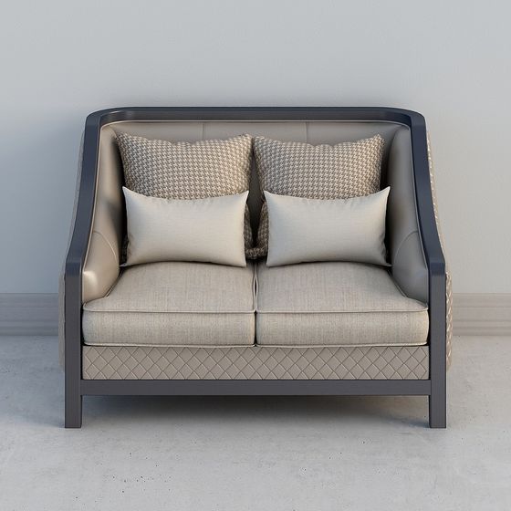 Urban Comfort 3D model Sofa for Modern Living