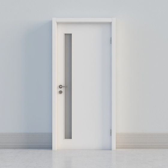 Minimalist Door 3D model