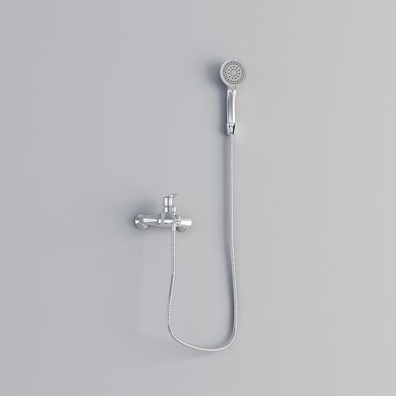 Minimalist Shower Head 3D model