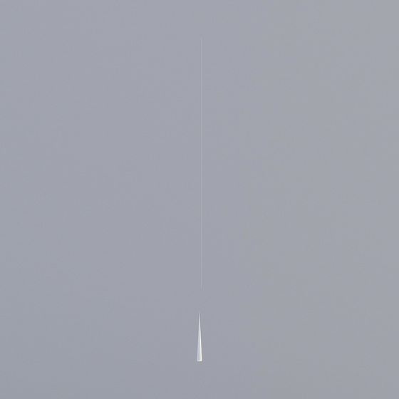 Minimalist Modern Chandelier 3D model