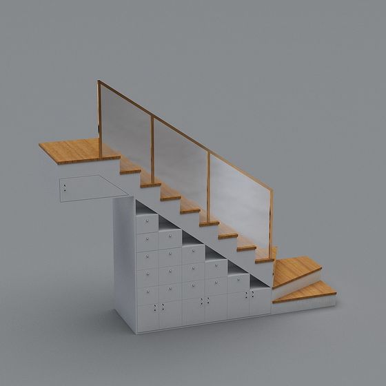 Escalier de Type I et Armoire Réfrigérateur