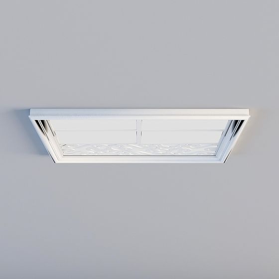 Elegant Ceiling Decorative Panel 3D model