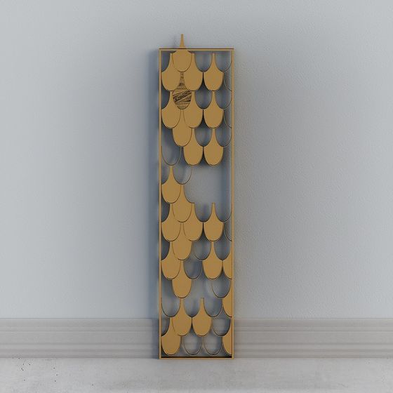 Scaly Window Low Poly 3D Model